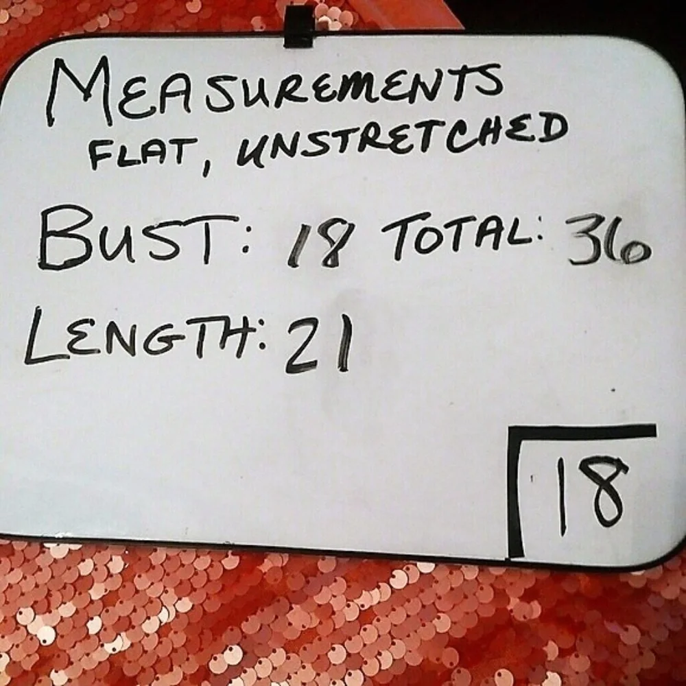 Spectacular Coral Pink Sequined Top NWT S/M - Picture 2 of 6